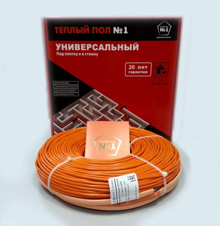Нагревательная секция &quot;Теплый пол №1&quot; СТСП-21,4-300