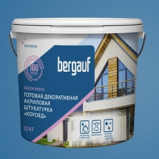 Bergauf Dekor Pasta Штукатурка готовая декоративная короед 2мм ЛЕТО-ЗИМА 25кг/24под